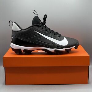 Nike Football Cleats Men's 11.5 Black Alpha Menace 4 Shark FN0028 Molded